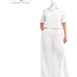 White shirt and trouser