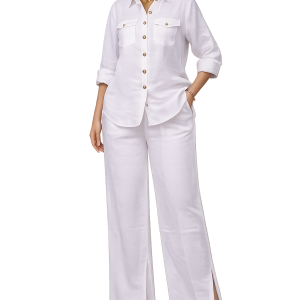 White shirt and trouser