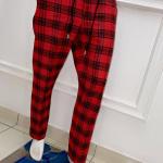 Red joggers trouser